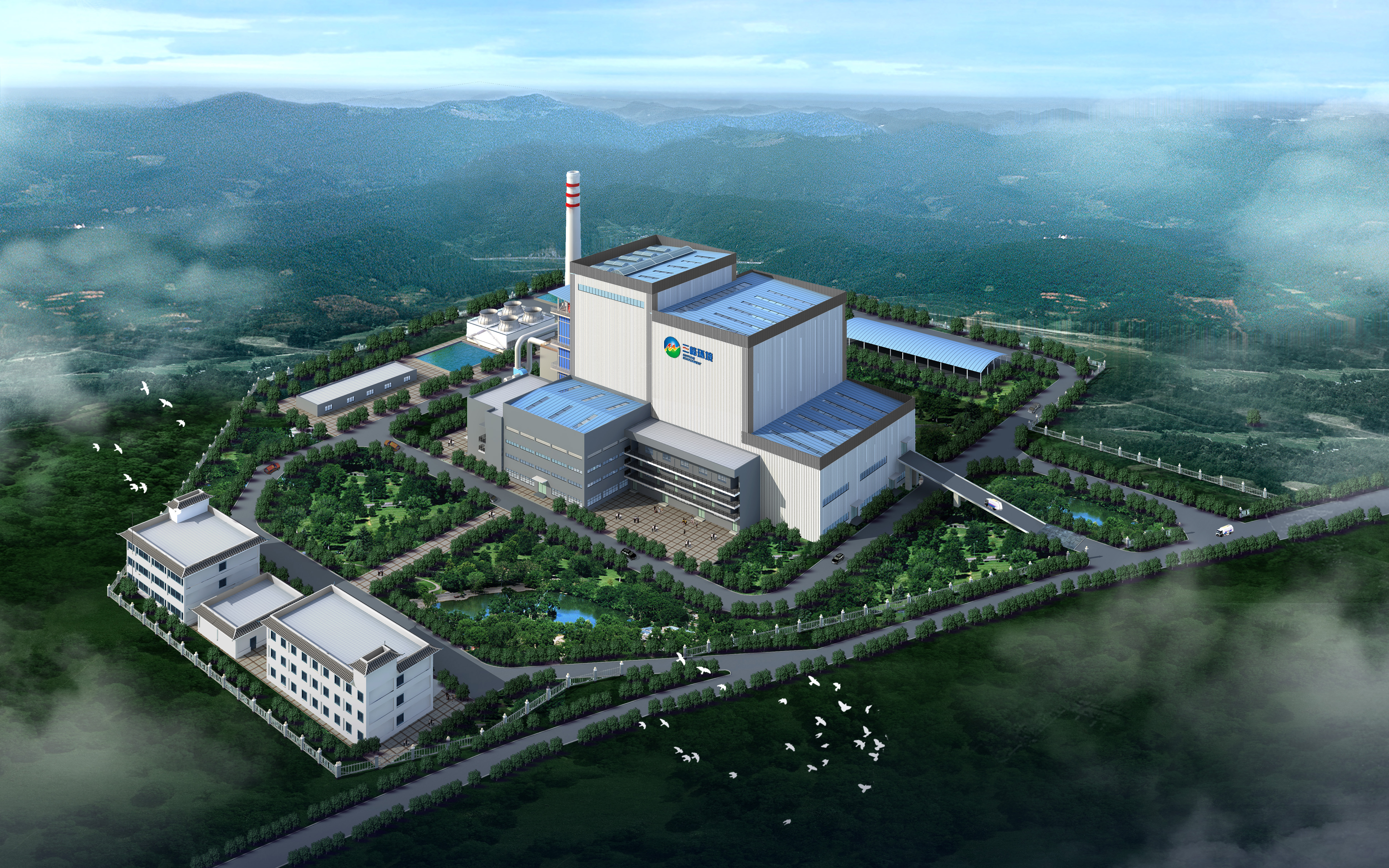 大理市第二(海東)垃圾焚燒發(fā)電廠二期